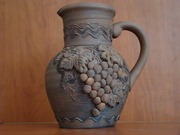 Экологическая глиняная посуда в старинном стиле